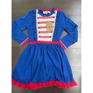 NWT Mini Boden Soldier Dress 4/5 years